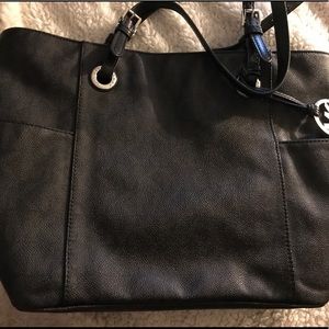 GUC Michael Kors Black and Smokey Gray Tote bag